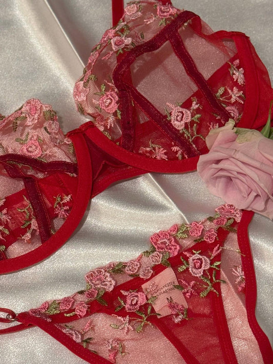Rosier Rouge (2 Pcs Set)